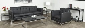 OFFICE STAR Bonded Leather Sectional Sofa