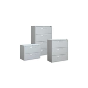 GLOBAL 9300 Series Fixed Front Lateral Filing Cabinets