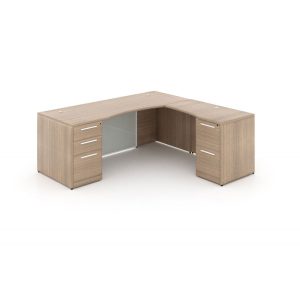 Potenza Series L-Shaped Desk from Corp Design