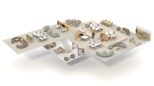 Office space planners