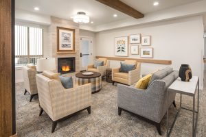Volterra Lounge Chair for Senior Living