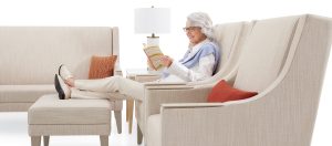 Vitrola Lounge Seating for Senior Living