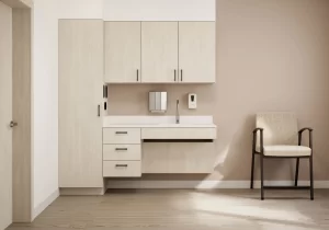 Forge Casework With Satisse Easy Access Chair