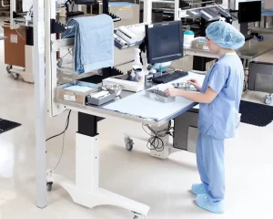 Ergostat Pro: Height-Adjustable Bench